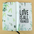 Classic personalized design lay flat binding custom notebook, hardcover notebook